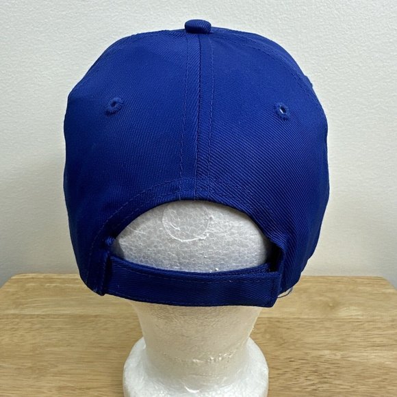 TL Irrigation Systems Hat Cap Blue with Yellow Embroidered Logo Adjustable Mens - Picture 4 of 10